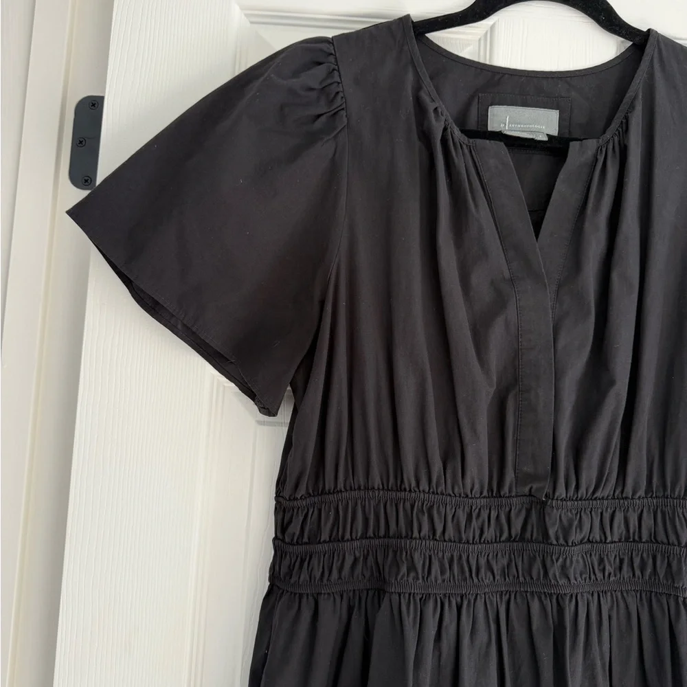 Anthropologie Somerset Black Dress size Large - Picture 6 of 11